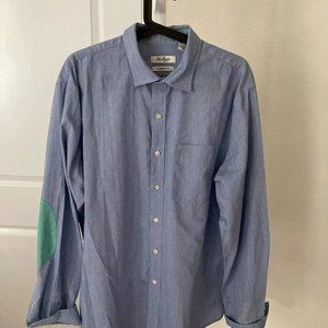 van heusen men's classic fit botton front shirt